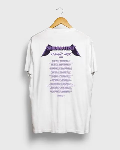 handbrotzeit das original handbrot tshirt tour shirt metal metallica style 2023